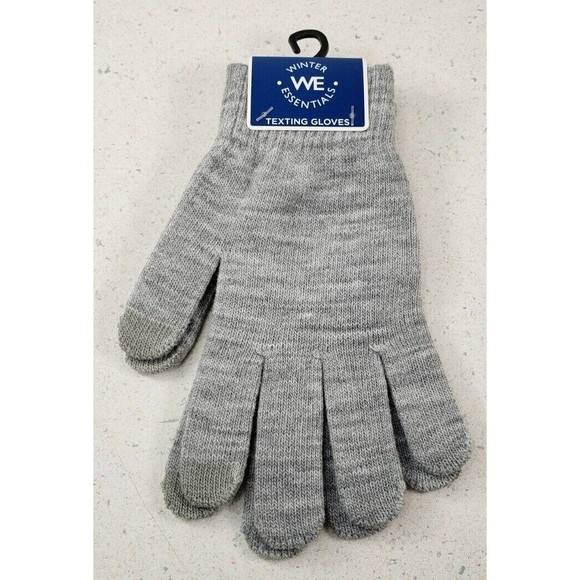 Other - Winter Essentials Warm Gray Winter Texting Gloves Unisex One Size Fits All